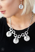 Load image into Gallery viewer, Hypnotized Necklace Set-Silver
